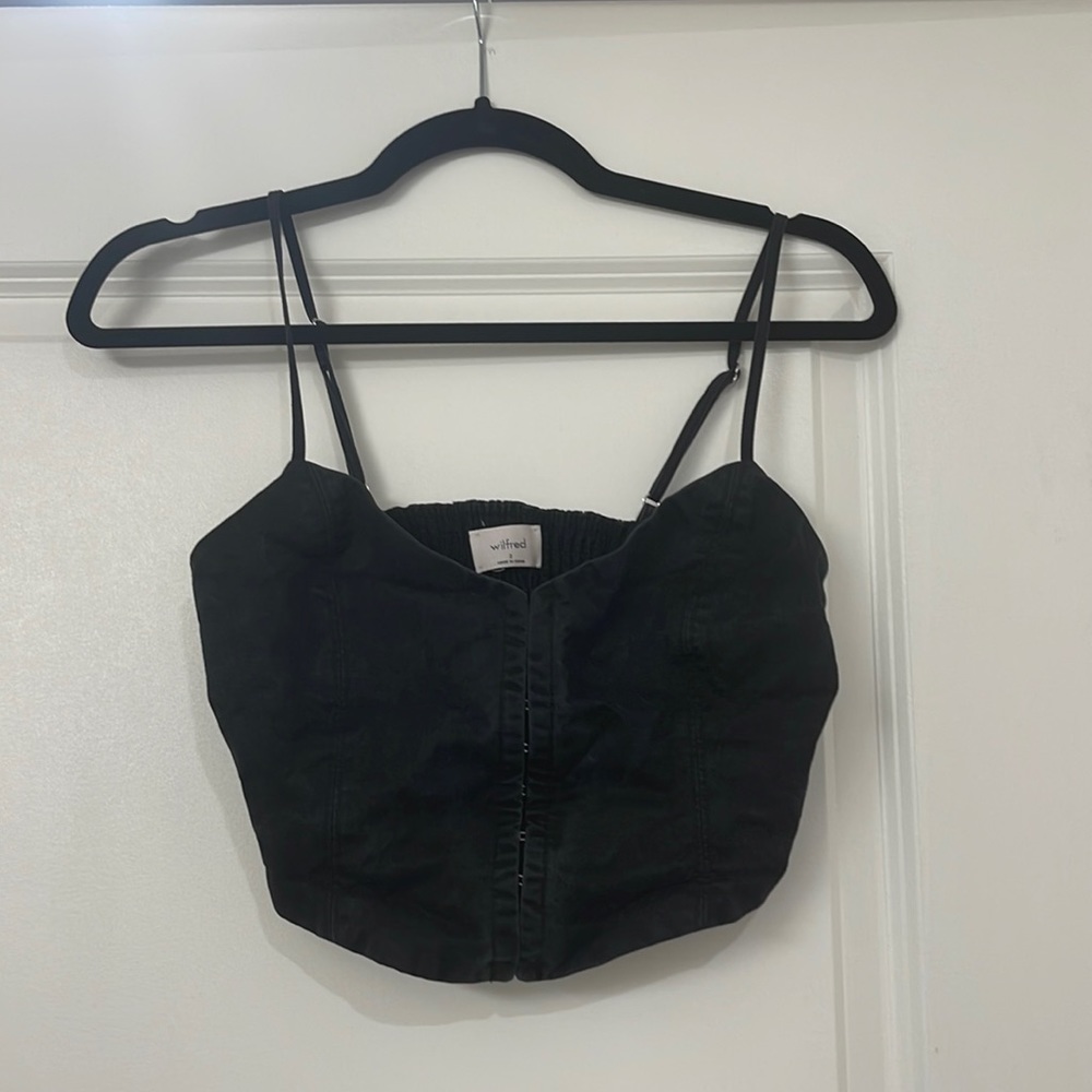 Aritzia bustier top size 2